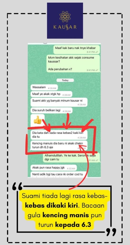 testimoni kaussar 3